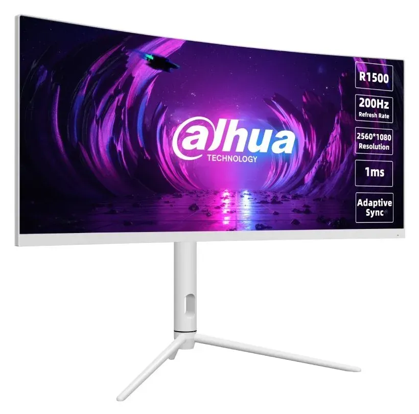 Dahua monitor LM30-E330CW curved 30" VA/2560x1080/1ms/250nits/3000:1/200Hz/2xDP/