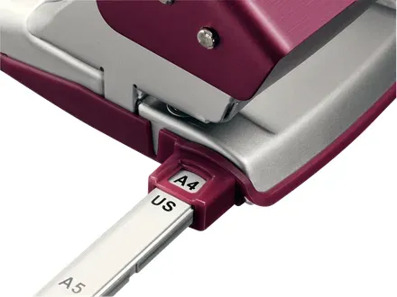 LEITZ Stolní děrovačka NeXXt STYLE 5006, granátově červená