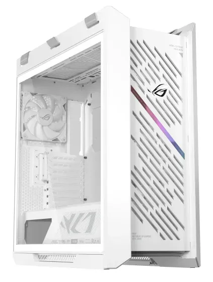 ASUS Case ROG Strix Helios II GX601S, E-ATX, Průhledná bočnice, 4x 140mm Fan, bílá