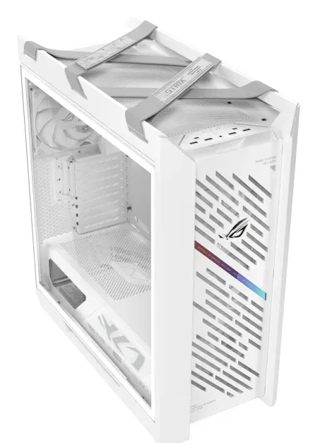 ASUS Case ROG Strix Helios II GX601S, E-ATX, Průhledná bočnice, 4x 140mm Fan, bílá
