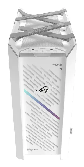 ASUS Case ROG Strix Helios II GX601S, E-ATX, Průhledná bočnice, 4x 140mm Fan, bílá