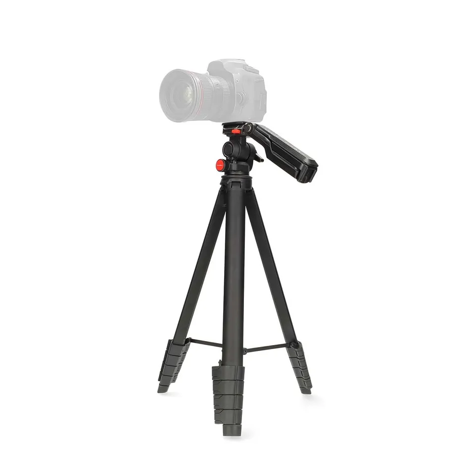 Nedis TPOD2600BK - Stativ | max. 3 kg | 41.5 - 160cm | 5 Segmentů | Náklon & Nat