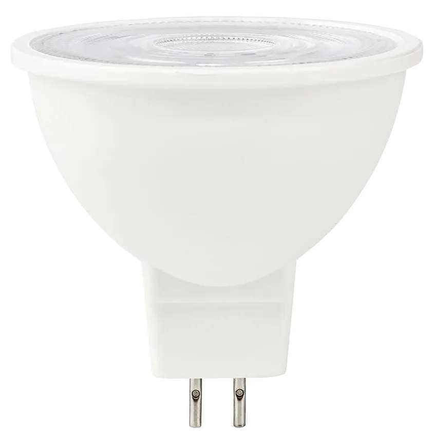 NEDIS LED žárovka GU5.3/ MR16/ 5,8 W/ 12 V/ 450 lm/ 2700 K/ teplá bílá