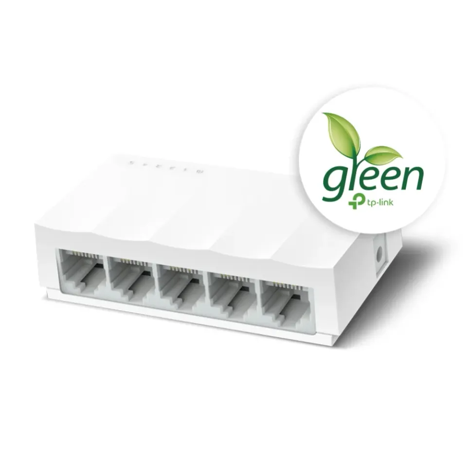 TP-LINK LS1005 5xTP 10/100Mbps 5port switch Fanless