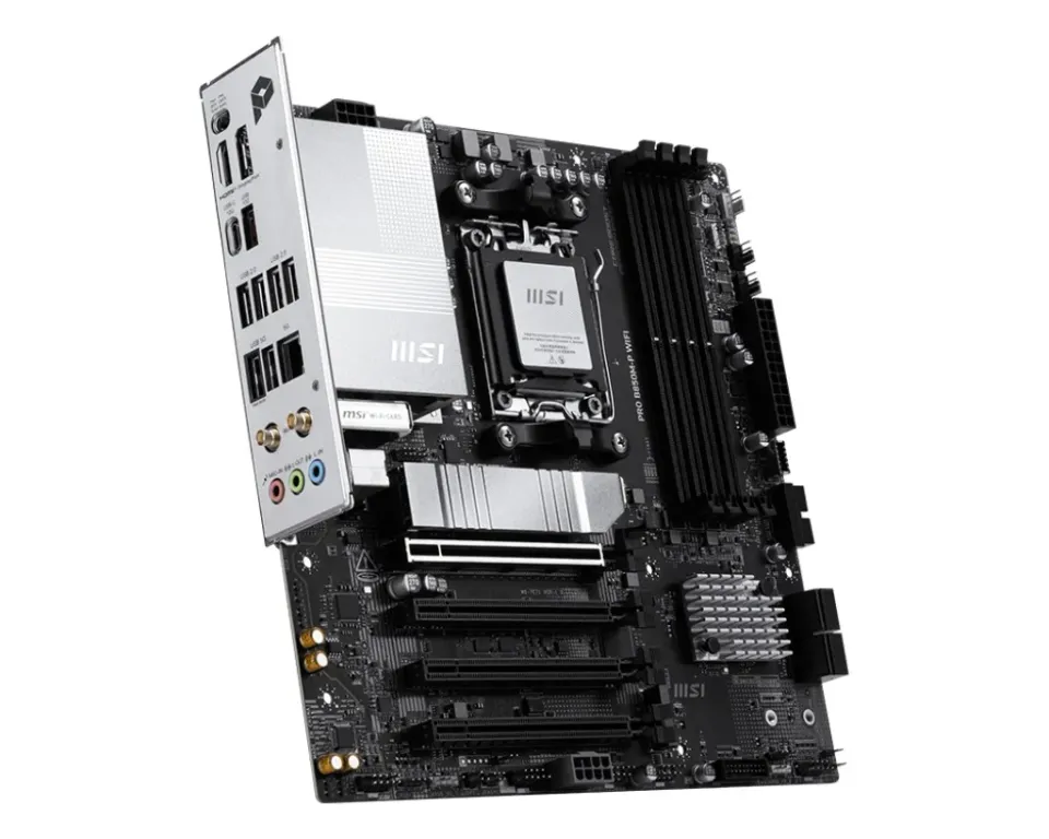MSI PRO B850M-P WIFI/AM5/4x DDR5 UDIMM/mATX