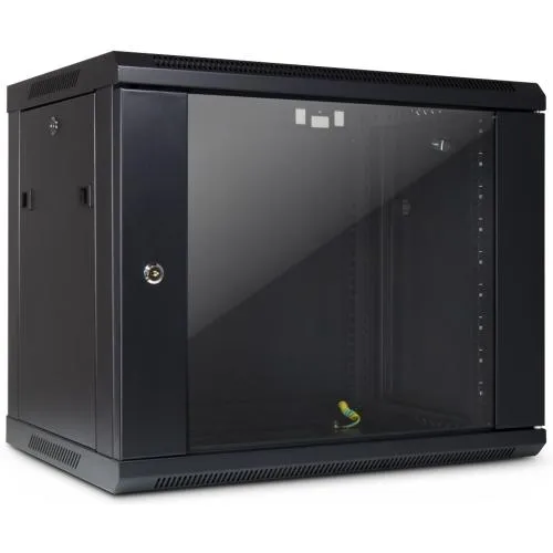 INTER-TECH IPC SMA-6409, 19" nástěnný rozvaděč, rack 9U