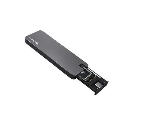 Externí box pro SSD Natec RHINO M.2 NVME USB-C 3.1 GEN 2, hliníkový