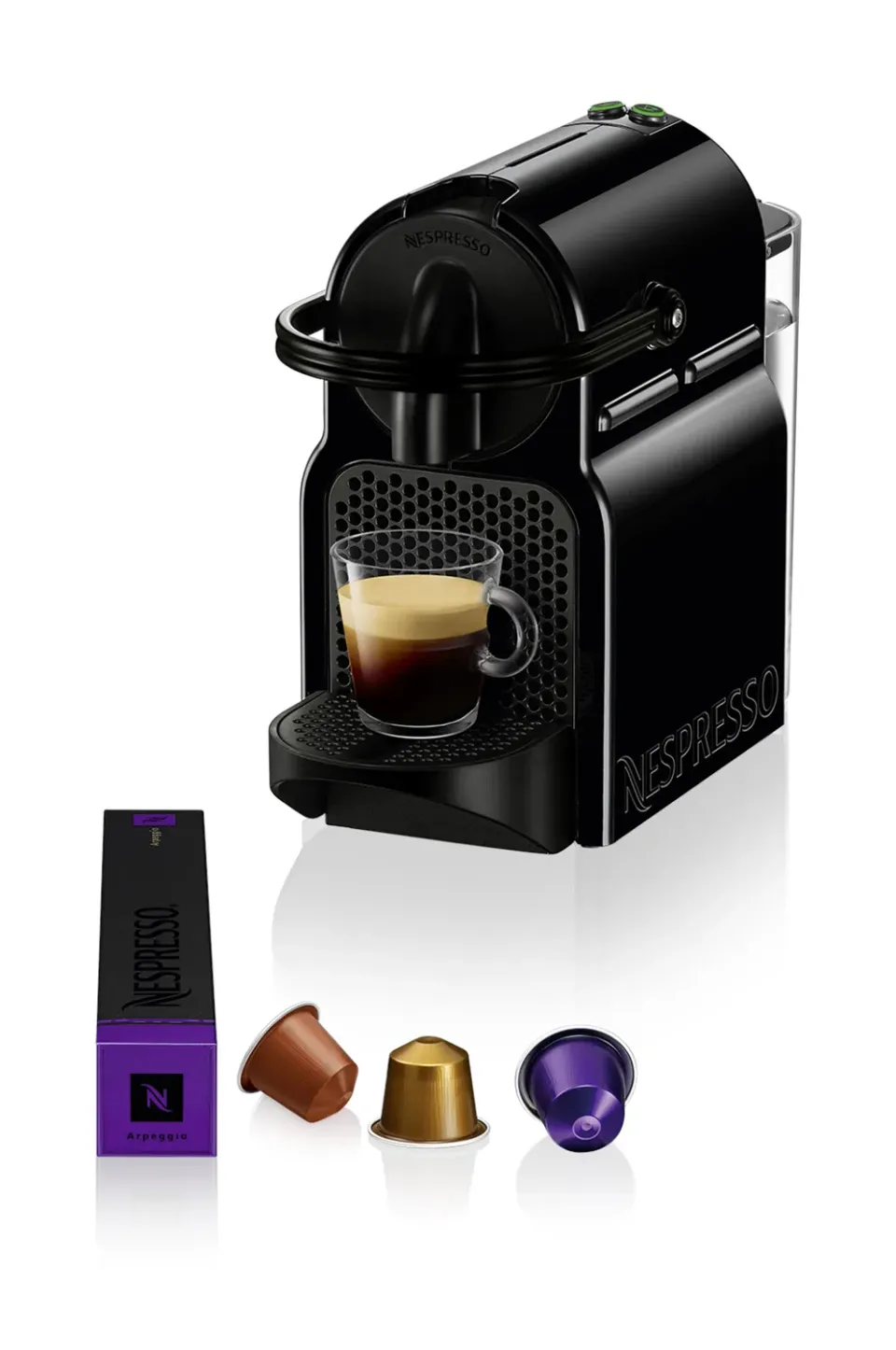DeLonghi Nespresso Inissia EN 80.B kapslový kávovar černý