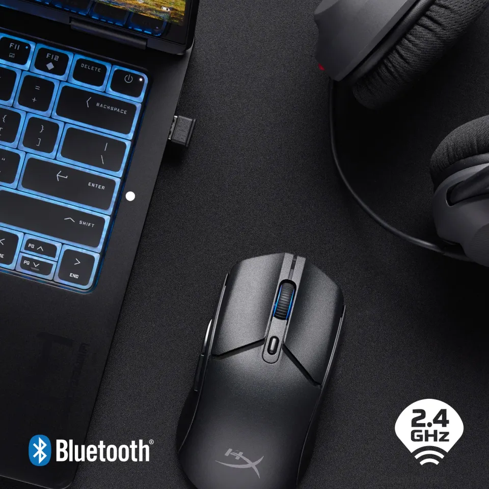 HyperX Pulsefire Haste 2 Core Wireless Black/Black Gaming Mouse - Myš
