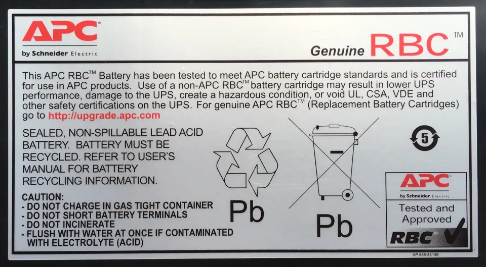 Battery replacement kit RBC11