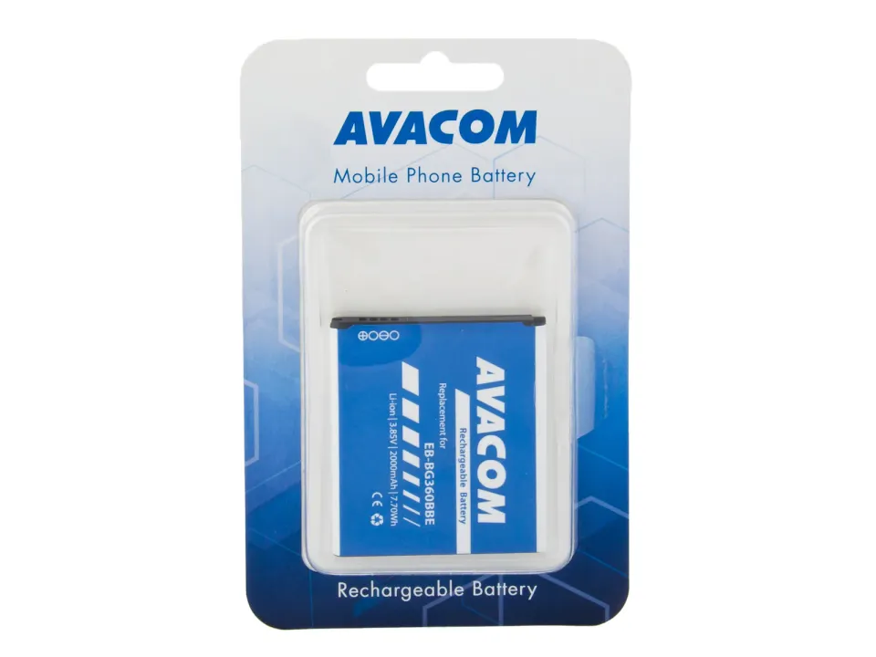 Náhradní baterie AVACOM do mobilu G360 Galaxy Core Prime Li-Ion 3,85V 2000mA, (n