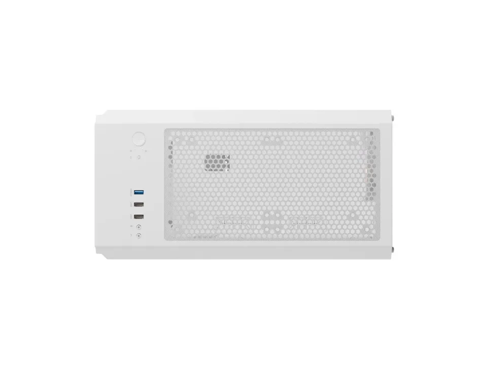 Počítačová skříň Genesis IRID 503 ARGB LITE/Mini Tower/Transpar./Bílá