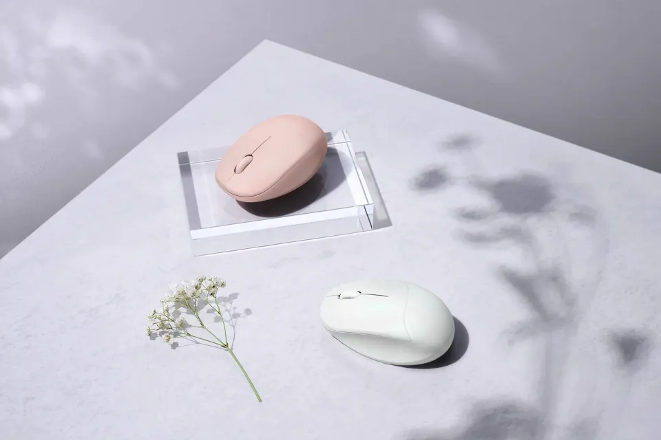 ASUS Fragrance Mouse MD101/Ergonomická/Optická/2 400 DPI/USB+BT/Růžová