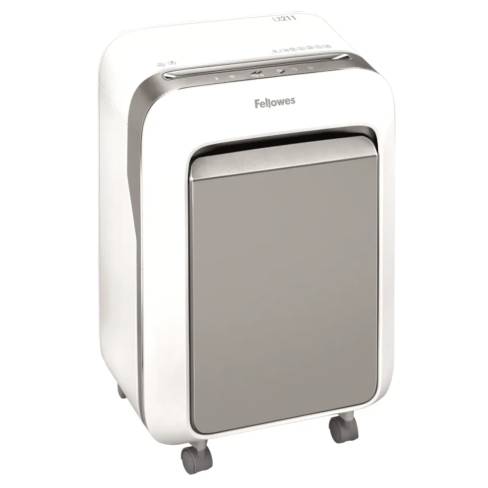 Fellowes Skartovač LX 211 bílý 15 listů/23L/NBÚ3/křížový řez