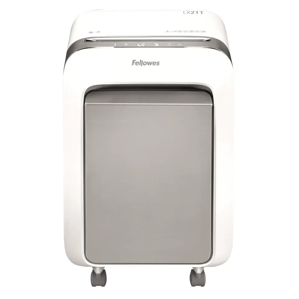 Fellowes Skartovač LX 211 bílý 15 listů/23L/NBÚ3/křížový řez
