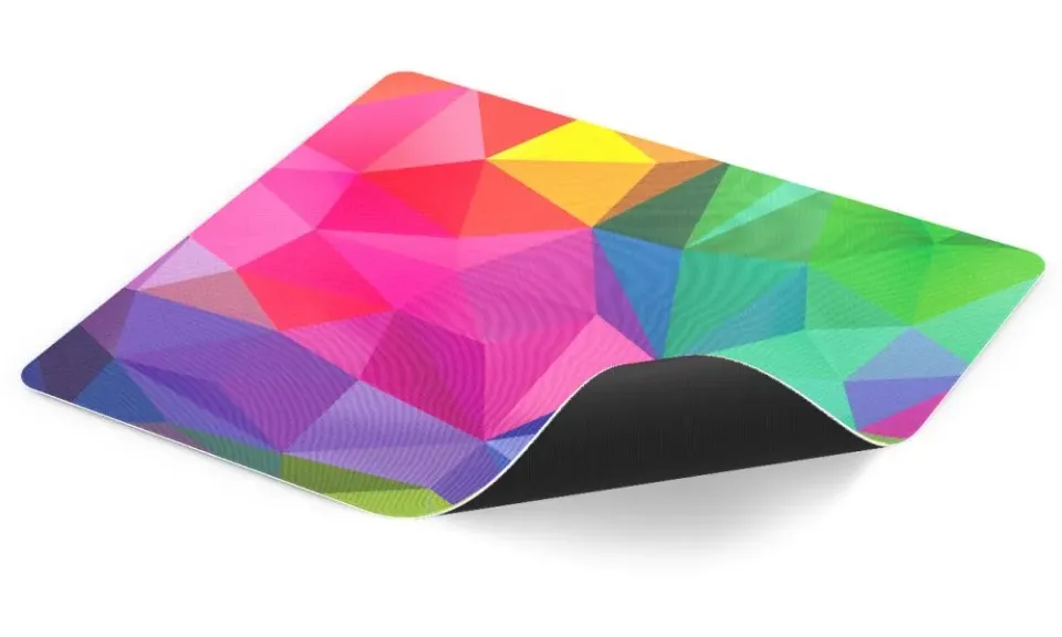 Endorfy Crystal Spectrum L Podložka pod myš, herní, 450×400×3mm, voděodolná, duh