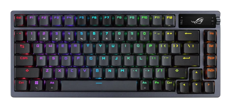 ASUS klávesnice ROG AZOTH, mechanická, Bluetooth, US, černá