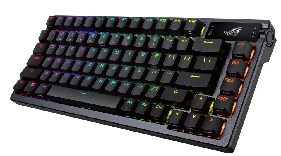 ASUS klávesnice ROG AZOTH, mechanická, Bluetooth, US, černá