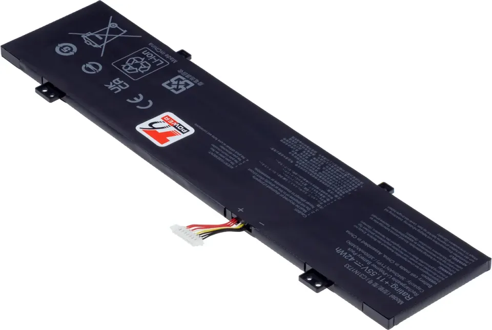 Baterie T6 Power pro Asus VivoBook Flip 14 TP412UA, TP412FA, 3640mAh, 42Wh, 3cell, Li-poly