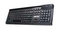 ACER Wired Smart Card reader Keyboard, drátová, USB2.0, čtečka chytrých karet, Black, Membrane Switch, CZ/SK layout