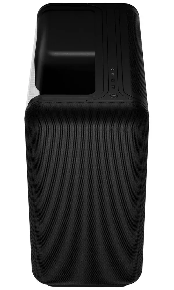HYTE skříň X50 Pitch Black / prosklená zaoblená bočnice / bez zdroje / 1x USB-C / 2x USB-A