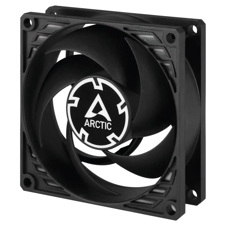 ARCTIC P8 PWM PST CO Case Fan - 80mm standard PWM case fan with double ball bearing technology