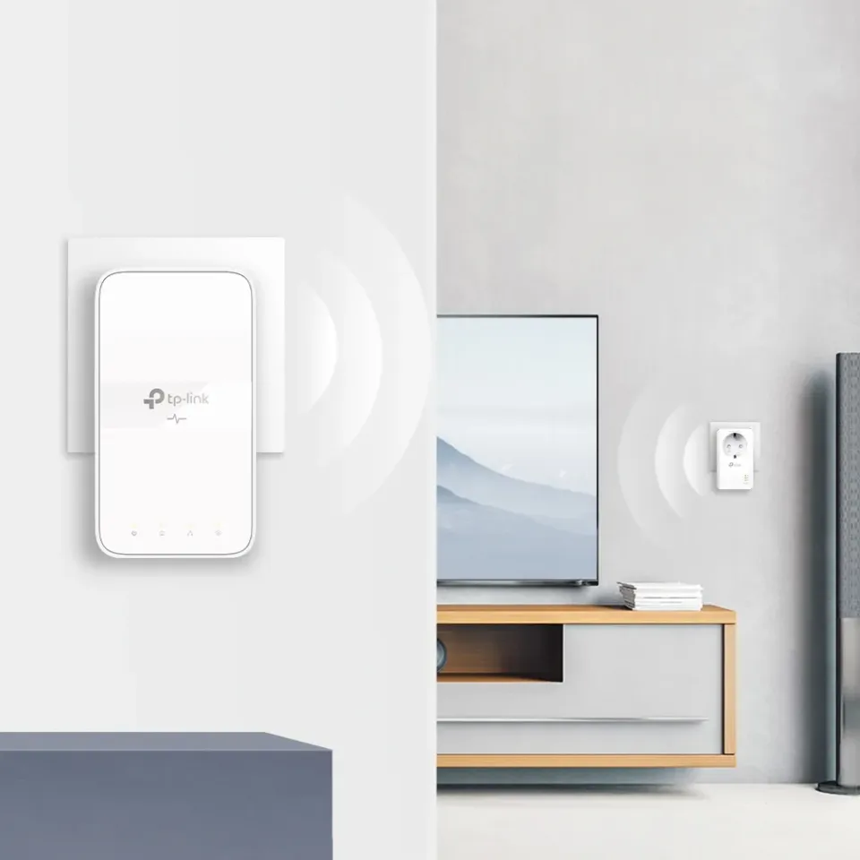 TP-Link TL-WPA7617KIT - AV1000 Gigabit Powerline AC1200 Wi-Fi Kit, 1xGLAN - OneM