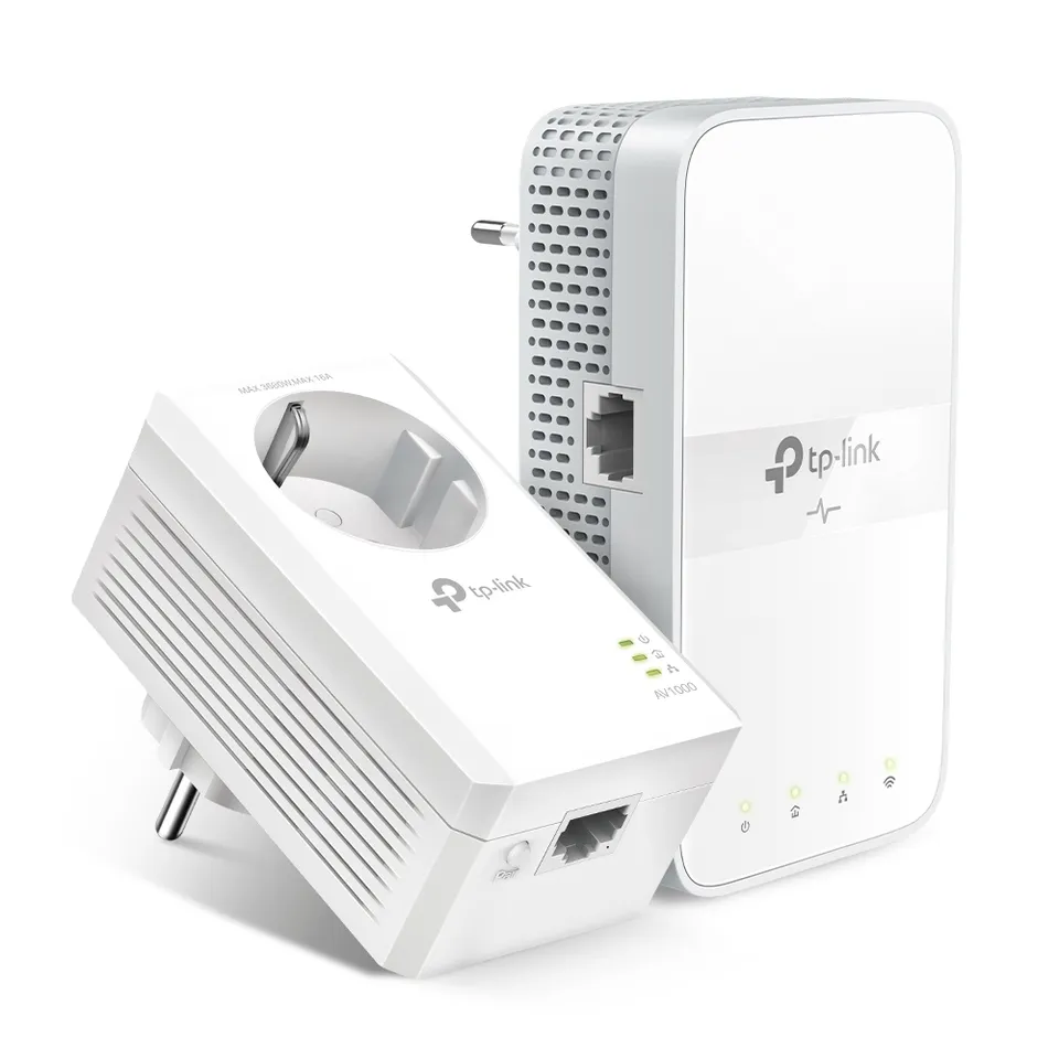 TP-Link TL-WPA7617KIT - AV1000 Gigabit Powerline AC1200 Wi-Fi Kit, 1xGLAN - OneM