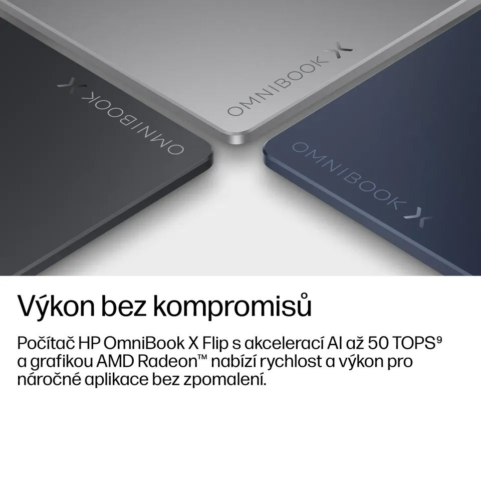 NTB HP OmniBook X Flip NG AI PC 16-cc0001ncx,Ryzen AI 7 445 (6C) 50 NPU TOPs,50 TOPS,16.0" 3K,16GB,512GB SSD,Win11,2Y