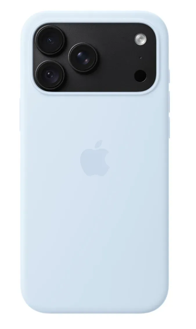 iPhone 18 Pro Max Silicone Case with MS - Cr.Blue