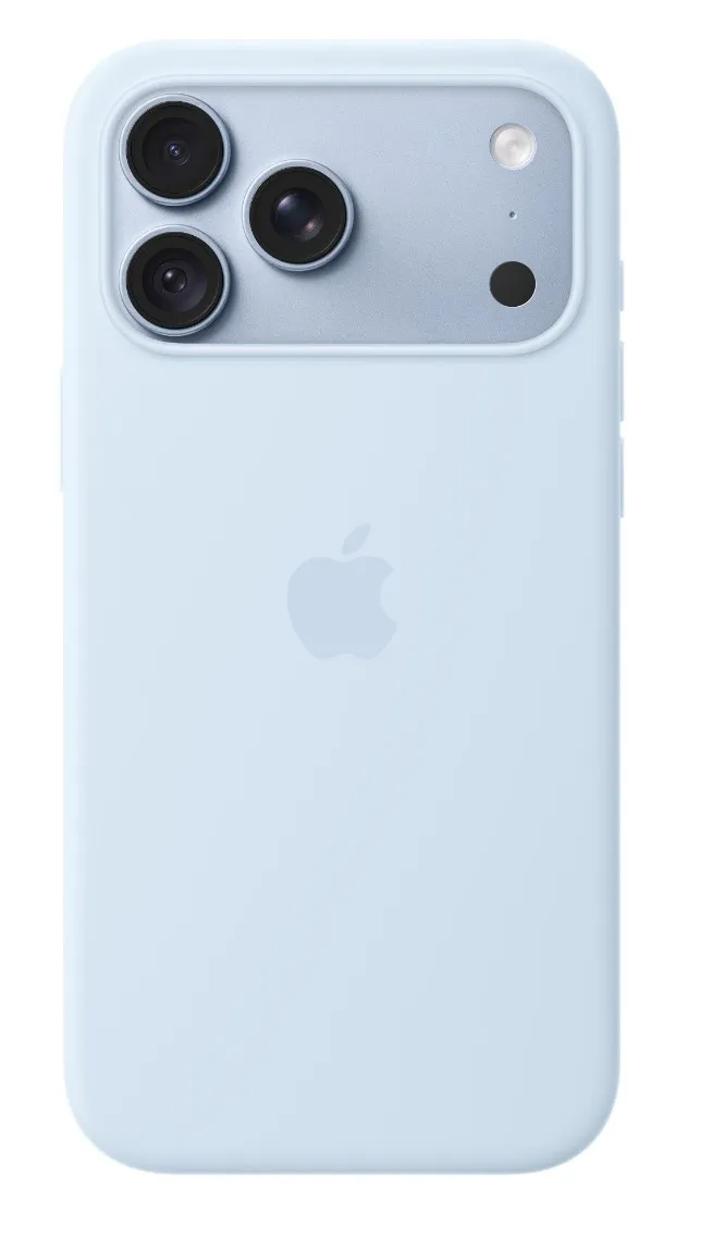 iPhone 18 Pro Max Silicone Case with MS - Cr.Blue