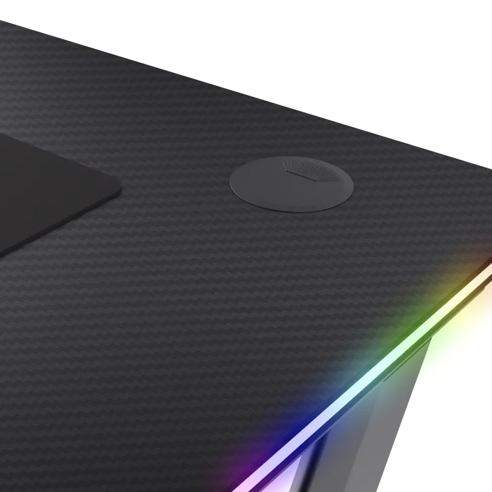 TRUST Herní stůl GXT 710 Luminus Pro RGB
