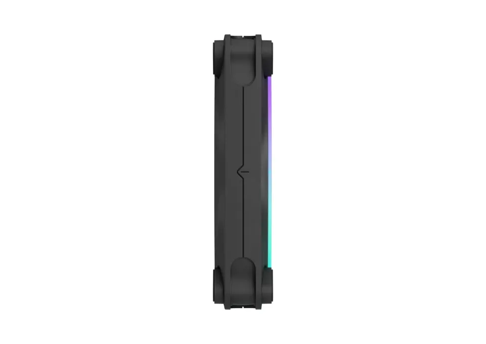 Fractal Design Momentum 12 RGB, 3-pack, Black