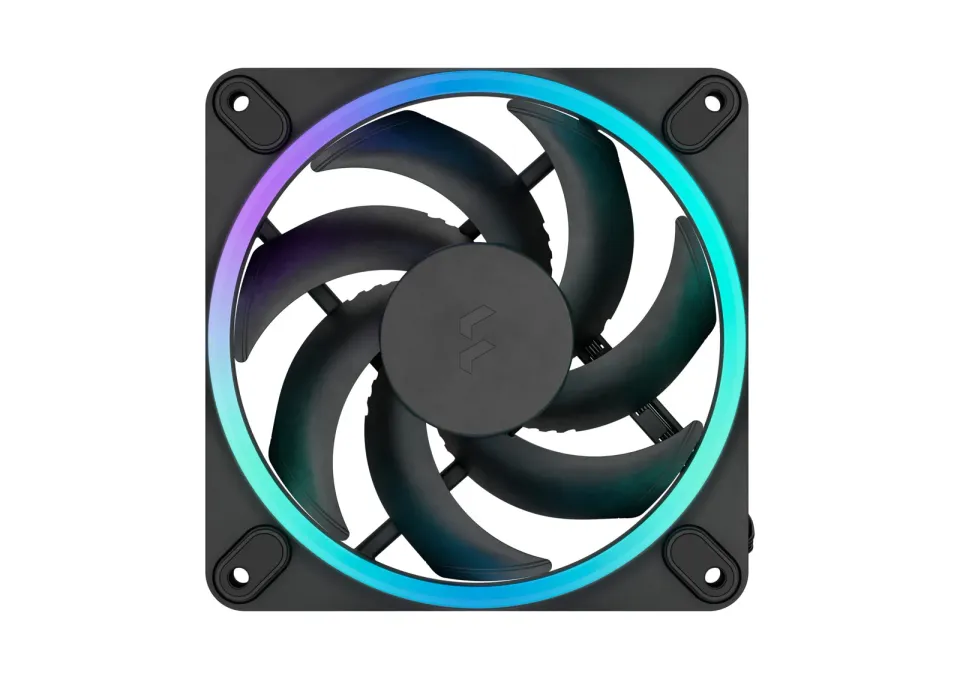 Fractal Design Momentum 12 RGB, 3-pack, Black