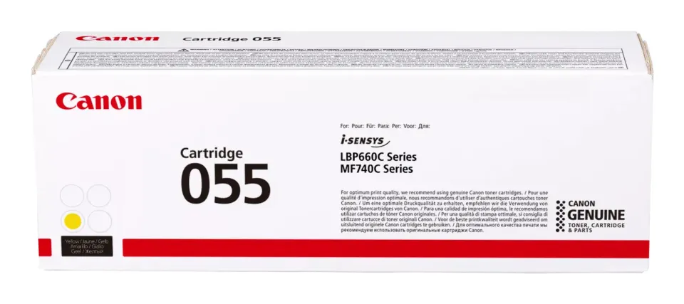 Canon Cartridge 055/Yellow/2100str.
