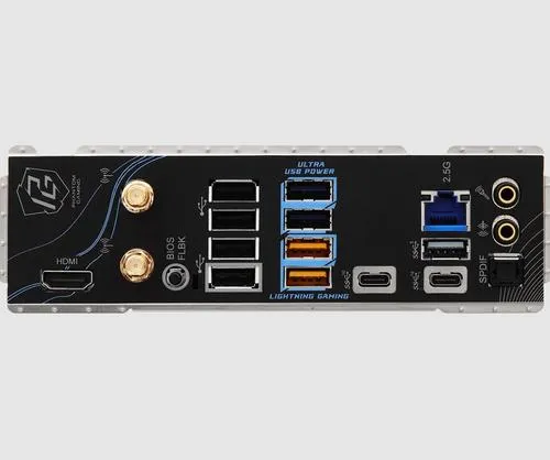 ASROCK B850 RIPTIDE WIFI (AM5, amd B850, 4xDDR5, PCIE 5.0, HDMI, 4xSATA3 +4xM.2, USB3.2 G2x2, GLAN 2,5G, ATX)