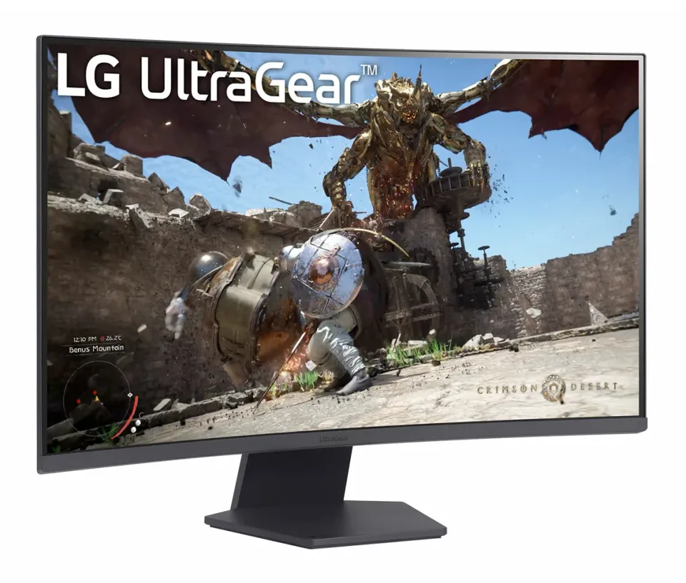 LG UltraGear/32GS60QC-B/32"/VA/QHD/180Hz/1ms/Black/2R