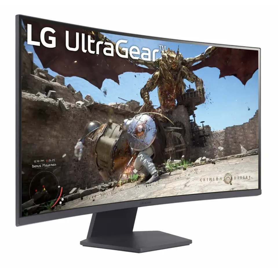 LG UltraGear/32GS60QC-B/32"/VA/QHD/180Hz/1ms/Black/2R