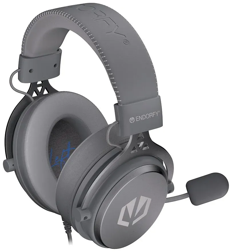 Endorfy VIRO Plus USB Alt Grey Headset,herní,náhlavní,drátový,odnímatelný mik.,5