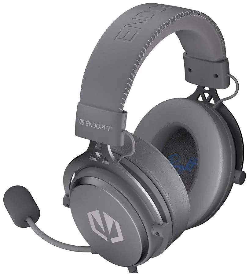 Endorfy VIRO Plus USB Alt Grey Headset,herní,náhlavní,drátový,odnímatelný mik.,5