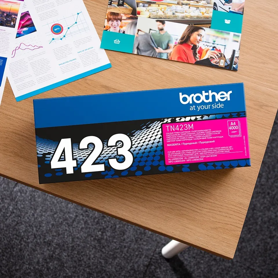 BROTHER TN-423M originální toner magenta - 4K