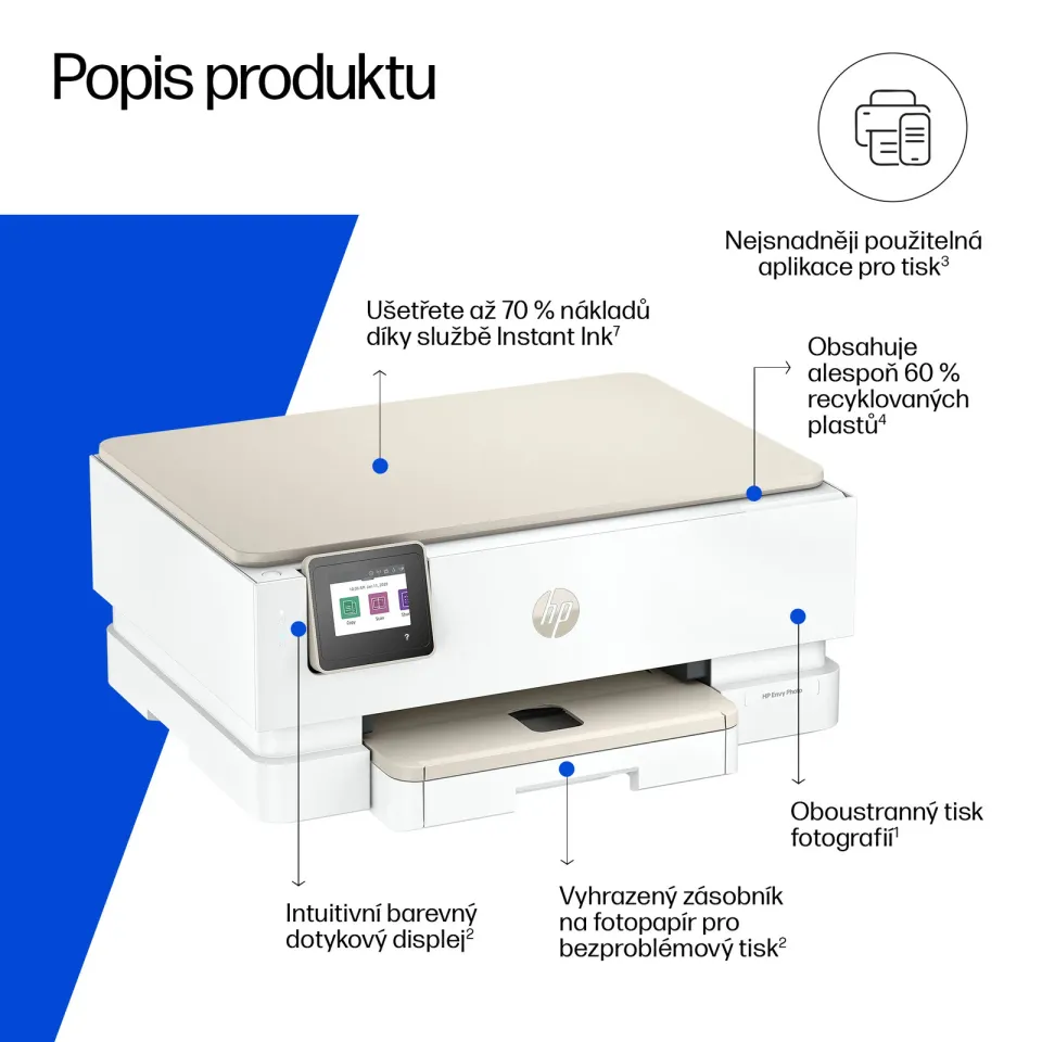 HP ENVY/Photo 7230 All-in-One/MF/Ink/A4/WiFi/USB