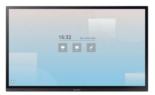 SHARP PN-LA862 86" LA-Series Interactive Display, UHD, 500 cd/m2, InGlass touch,