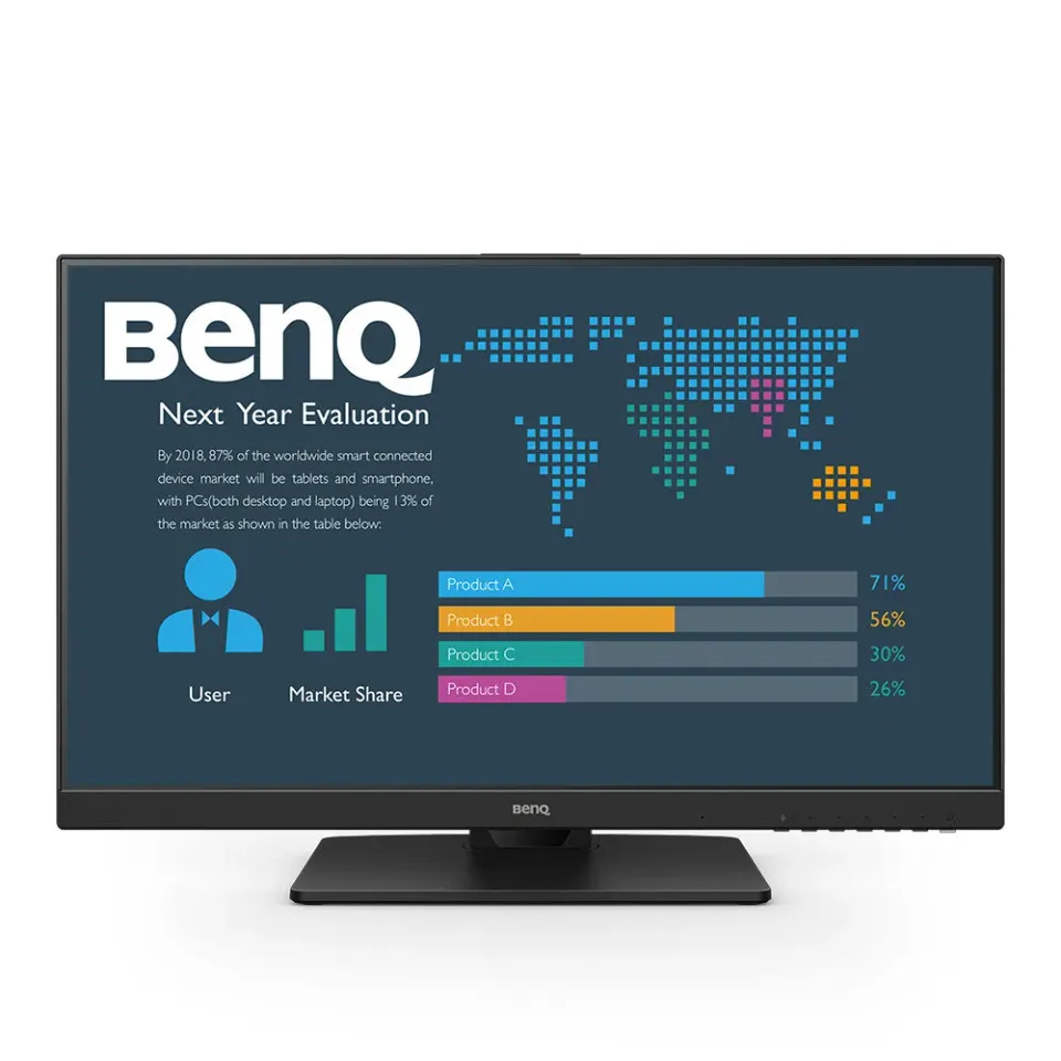 BenQ BL2786TC monitor 27" (IPS, 100Hz, 5ms, 1920×1080, HDMI, DisplayPort, USB)