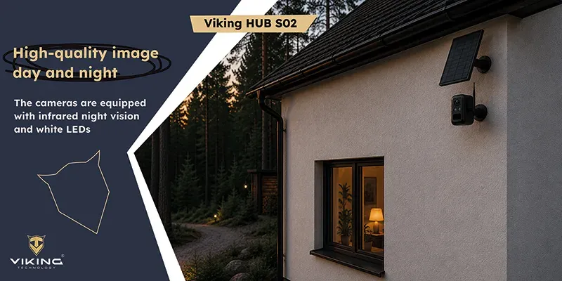 Viking Set solárních kamer HUB S02