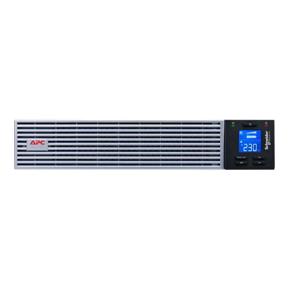 APC Easy UPS On-Line, 1000VA/900W Li-ion, Rack/Tower 2U, 230V, 6 IEC C13 outlets, Intelligent Card Slot, W/ rail kit