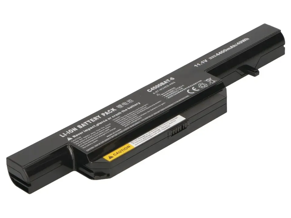 2-Power baterie pro Clevo C4500, C4500Q, Clevo Turbo X 11,1 V, 4400mAh, 6 cells
