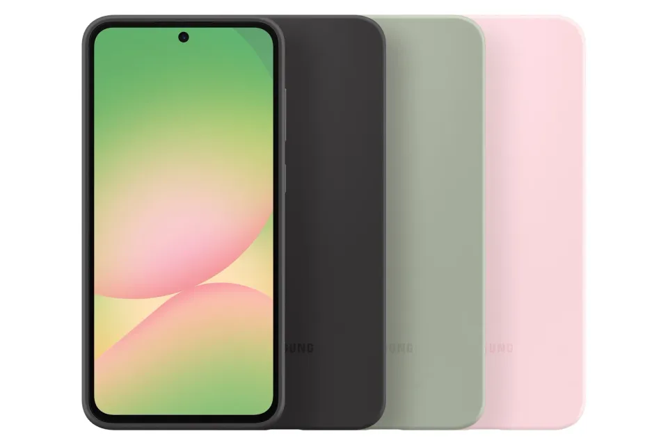 Samsung Silikonový zadní kryt pro Galaxy A56 Pink
