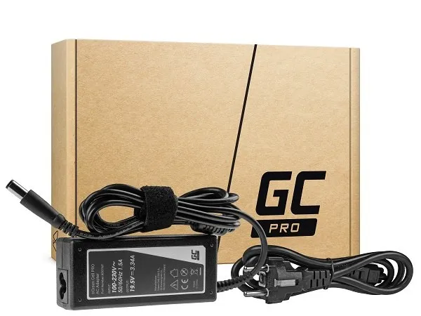 Green Cell PRO Charger / AC Adapter 19.5V 3.34A 65W for Dell Latitude E6330 E641