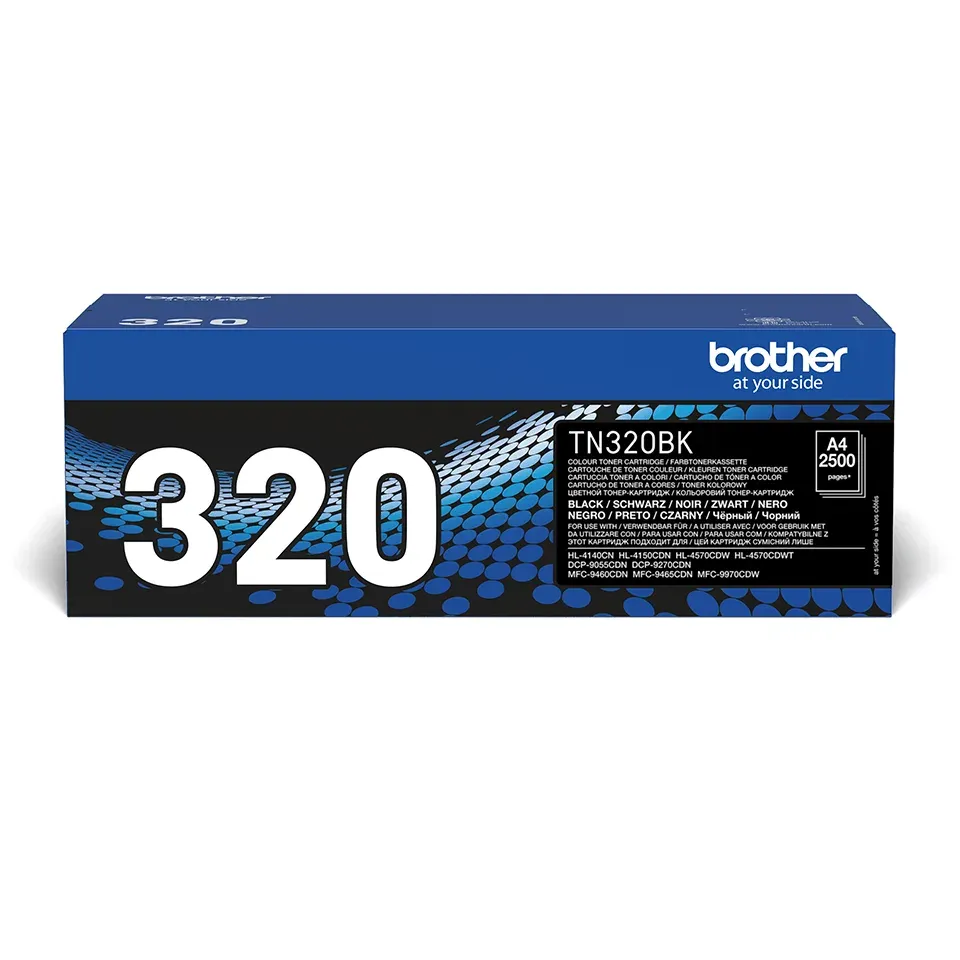 BROTHER TN-320BK originální toner černý - 2.5K